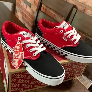 Vans “Atwood” Red/White